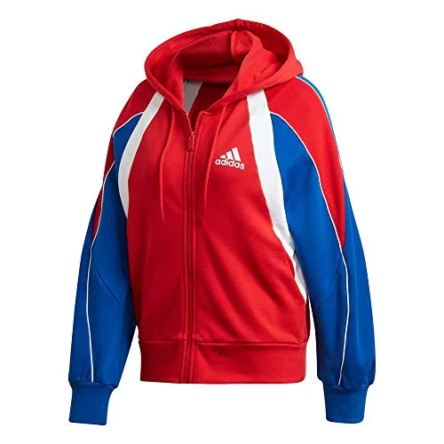 Adidas Womens W Aac Hoodie Sweatshirt Hoodie with Drawcord Adjustable Secure