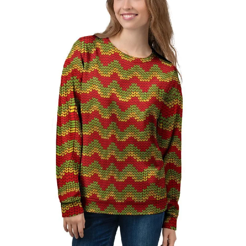 Classic Reggae Women's Sweatshirt Hoodie with Print Artistic Unique