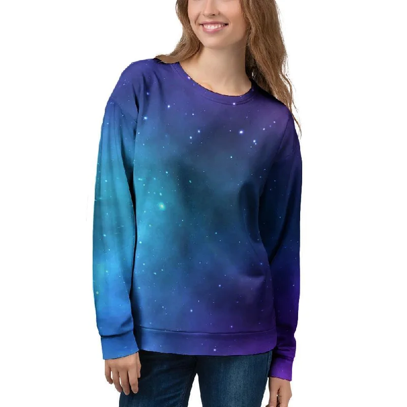 Galaxy Space Women's Sweatshirt Graphic Hoodie Design Print