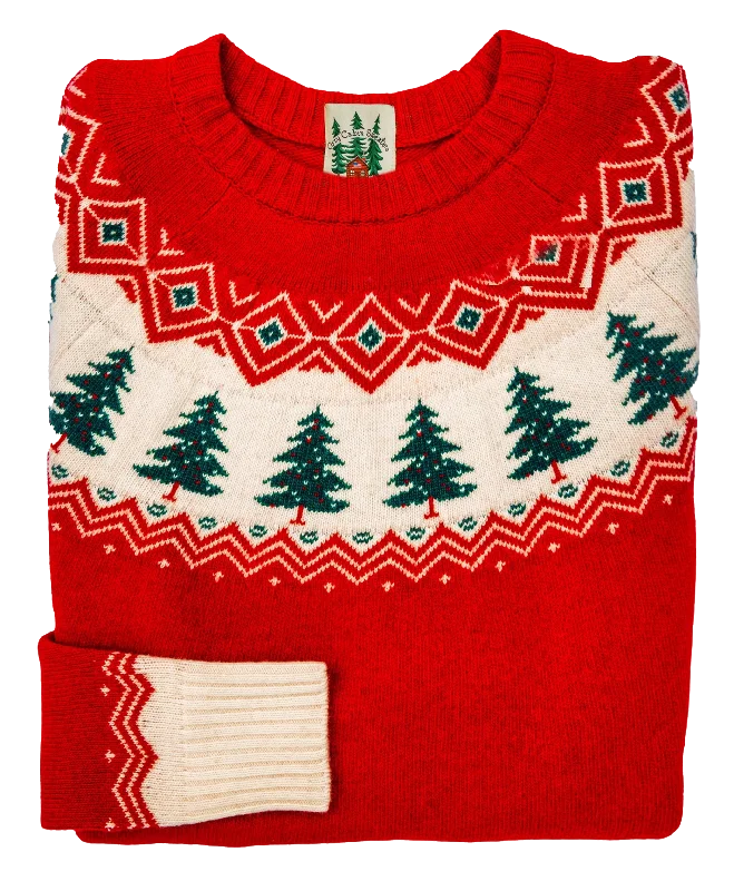 Merry & Bright Sweater Seamless Knitted Crochet