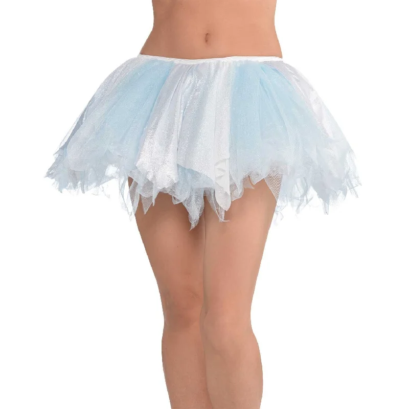 Ice Blue & White