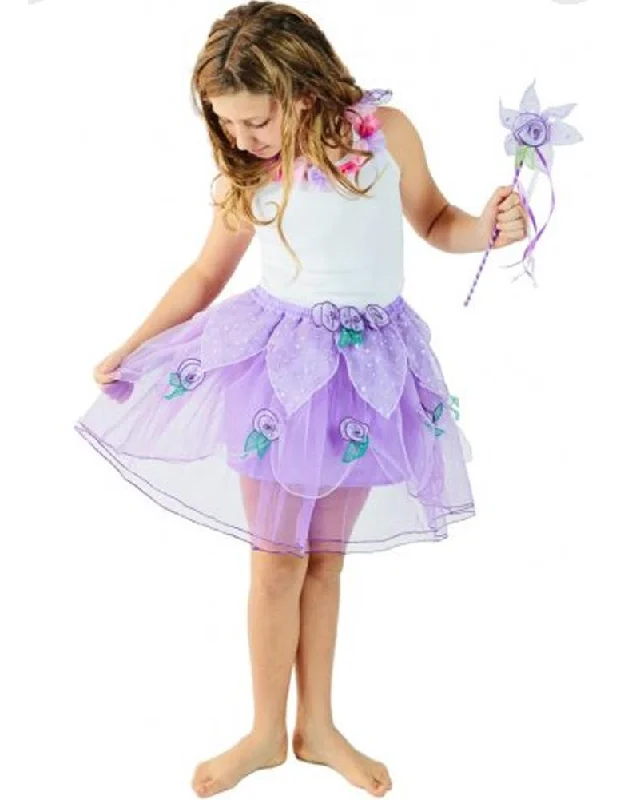 Lavender Bloom Kids Skirt low waist skirt