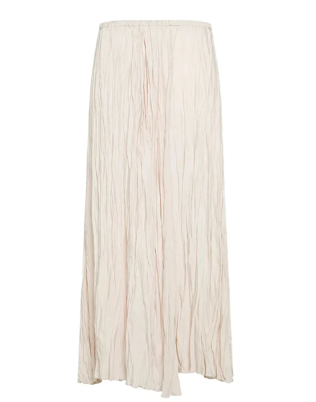 Skirt woman 12897 MY SKIRT IVORY FORTE_FORTE seamless skirt comfort