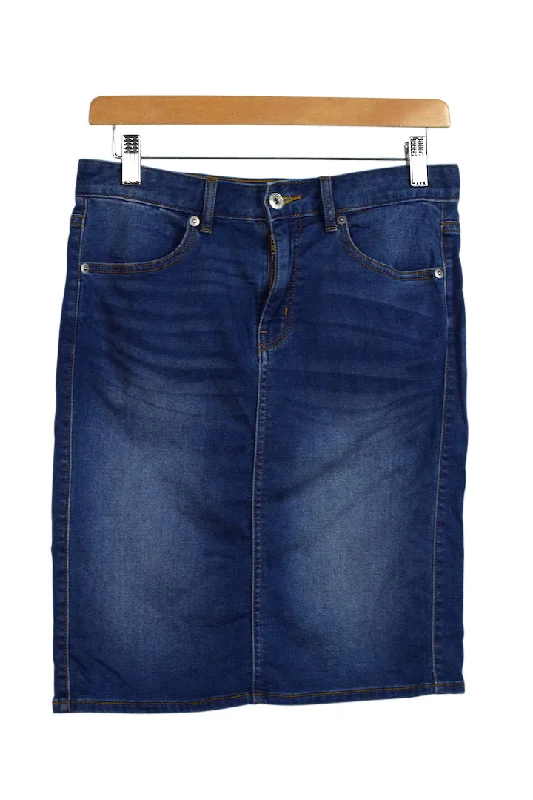 Denim Skirt wool skirt sturdy