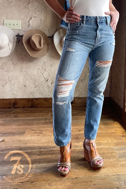 The Kincaid High Rise Slim Boyfriend Jean (Final Sale) Stylish High-Waist Jeans