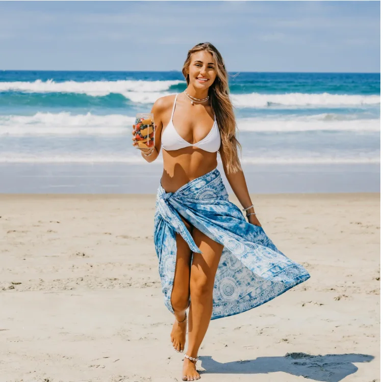 Isle of Sky Sarong velvet skirt plush
