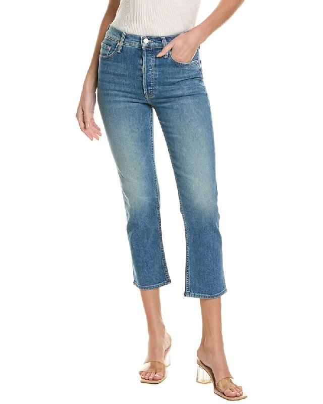 Mother Denim The Tomcat Kneeling On Stones Relaxed Jean Classic Blue Denim Jeans