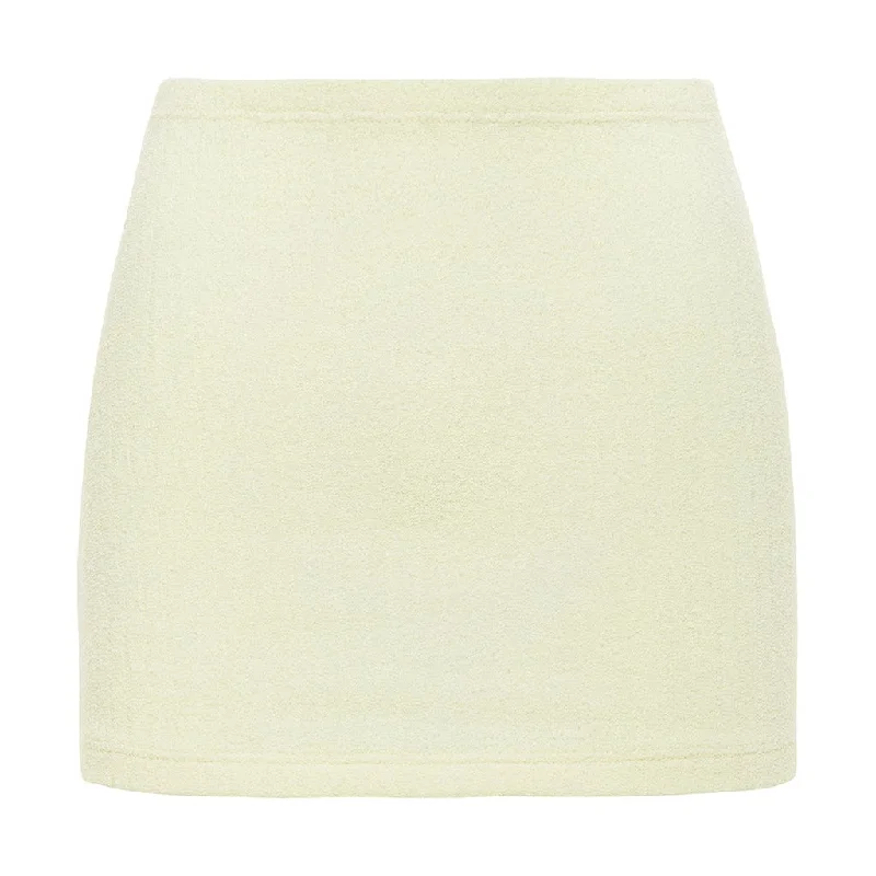 Buttercream Rib Micro Skirt mini skirt trendy