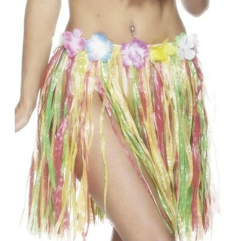 Hawaiian Hula Skirt Adult Multi seamless skirt comfort