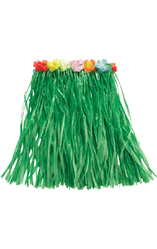 Green Hawaiian Skirt tulle skirt dreamy
