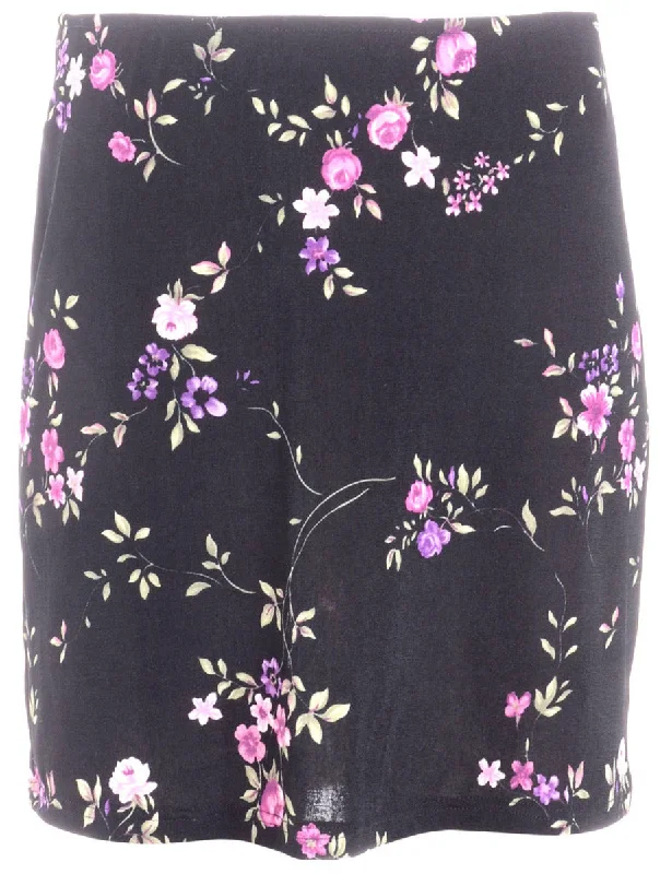 Label Brooke Lycra Mini Skirt leather skirt bold