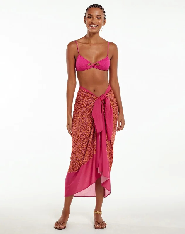 Miramas Printed Sarong maxi skirt elegant