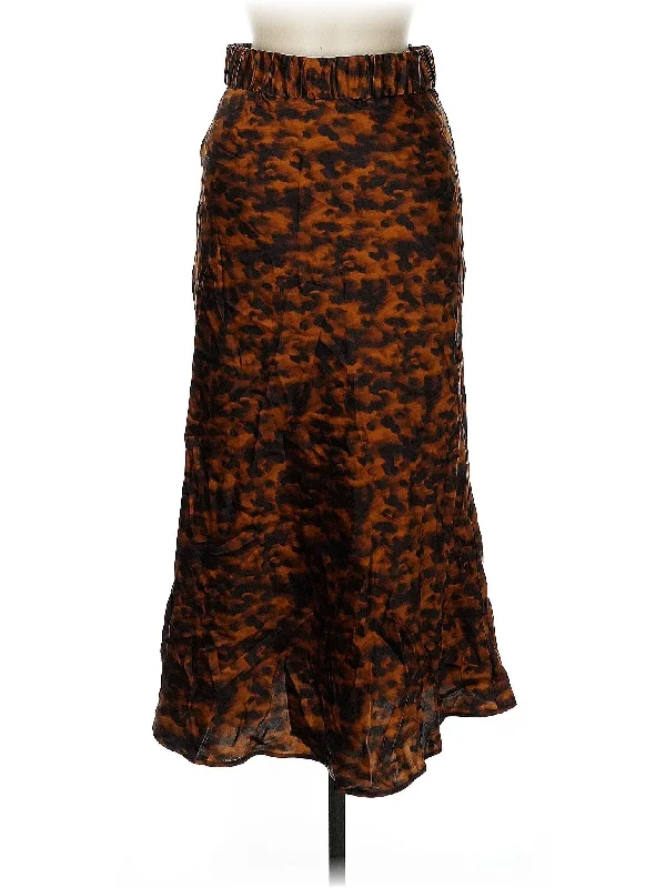 Silk Skirt leather skirt sleek