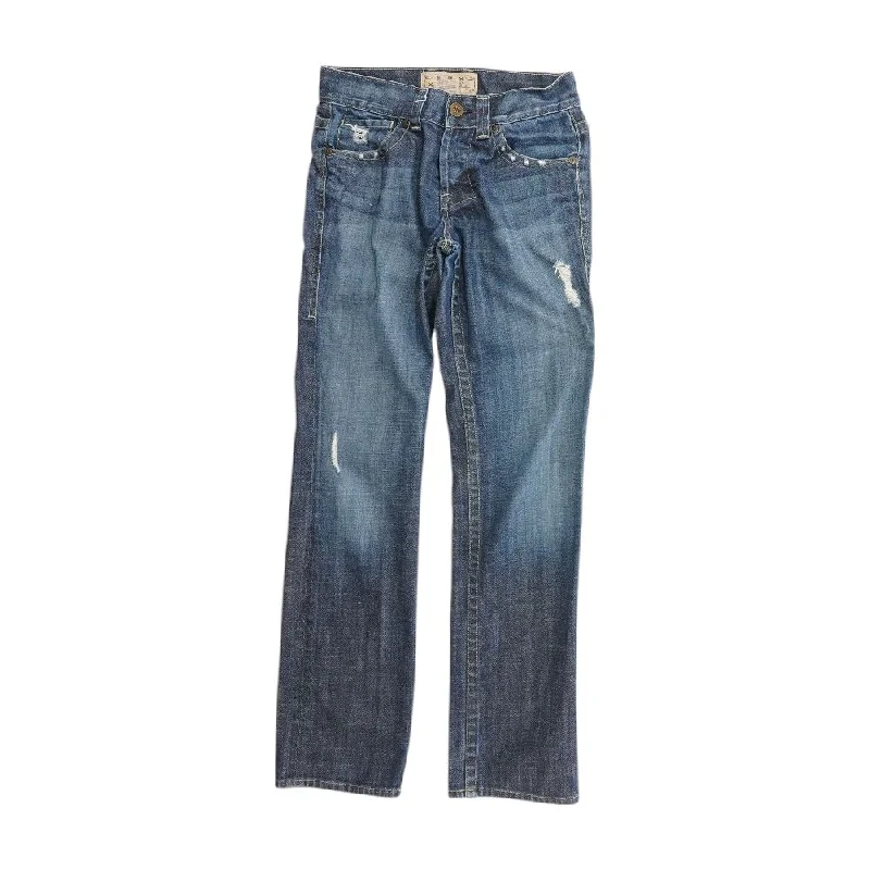 Solid Regular Jeans Comfortable Low-Rise Jeans