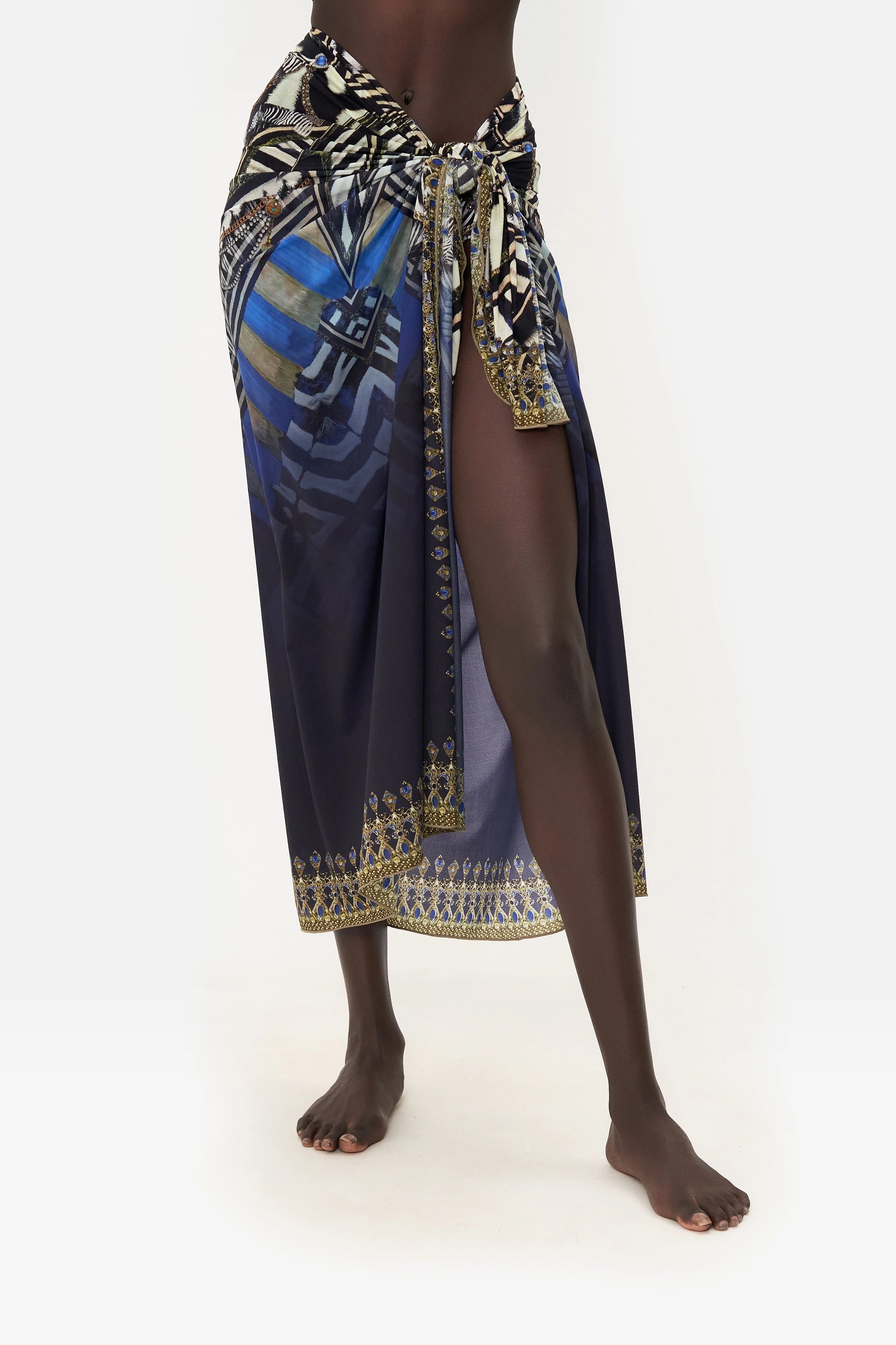 Long Sarong Age Knight Of The Wild zip skirt side