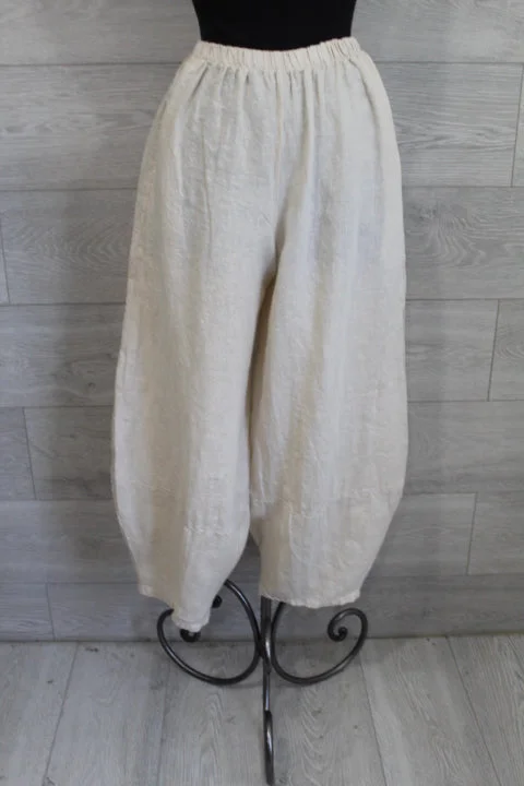 Bryn Walker Light Linen - Oliver Pant Comfortable Wide-Leg Pants