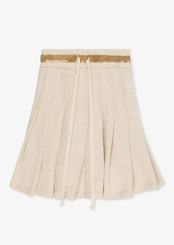 KITA SKIRT ribbed skirt waist