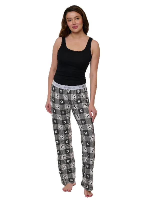 Nightmare Before Christmas Lounge Pajama Disney Sleep Pants Womens Disney Trendy Printed Pants