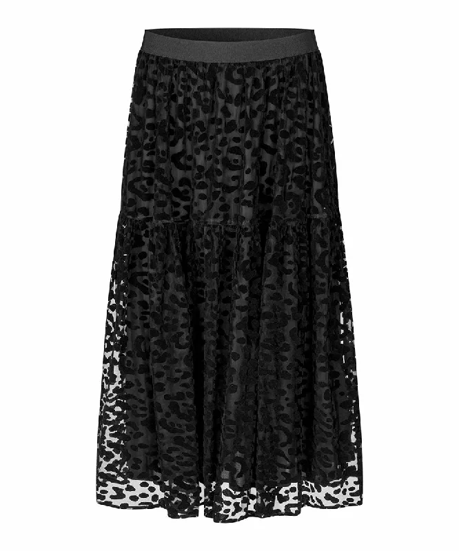 Salome Tulle Maxi Skirt lace skirt intricate