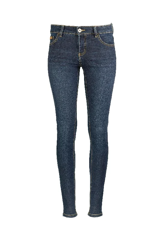 Ladies Slim Stretch Denim Pant High-Waist Jogger Pants