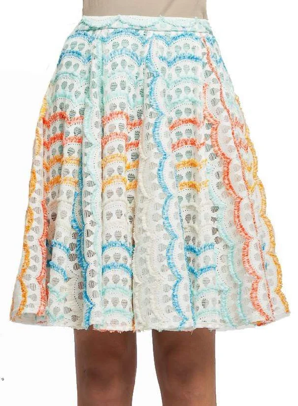 Tux Skirt - Oceana flowy skirt hem